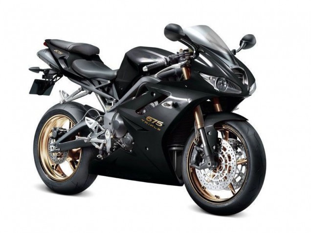 Carene Triumph Daytona 675 Triple 06-08 - Nero