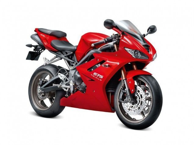 Carene Triumph Daytona 675 Triple 06-08 - Rosso