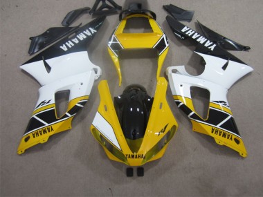 Carene Yamaha R1 00-01 - Giallo Bianco Nero