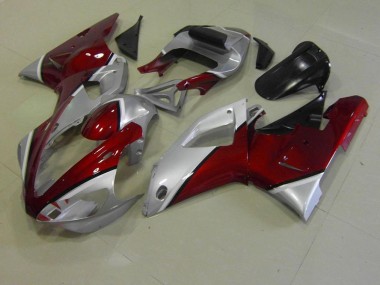 Carene Yamaha R1 00-01 - Rosso & Argento