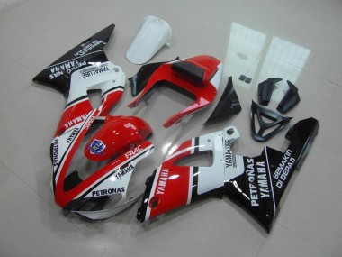 Carene Yamaha R1 00-01 - Rosso Bianco Yamalube