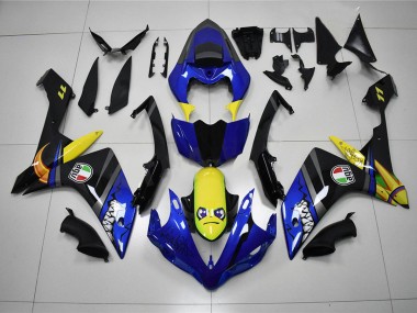 Carene Yamaha R1 07-08 - Blu Squalo