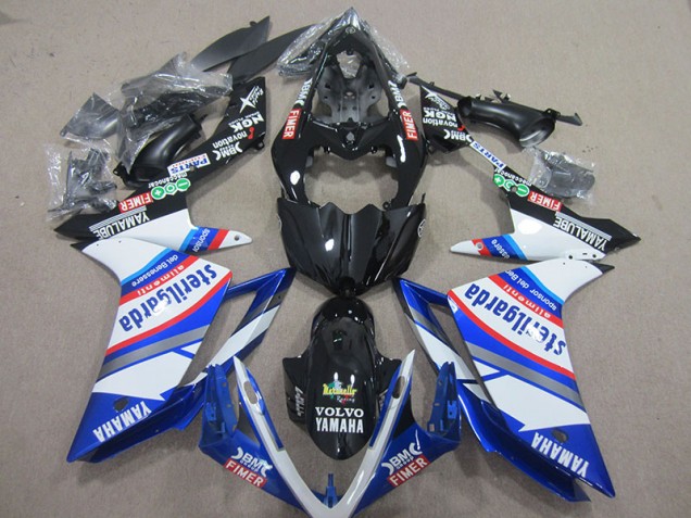 Carene Yamaha R1 07-08 - Nero Bianco Sterilgarda