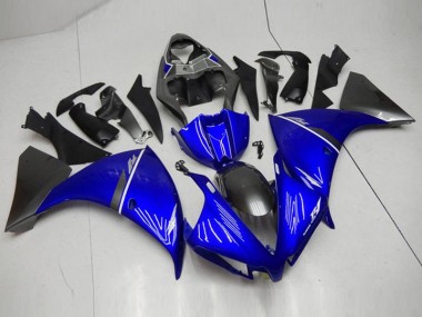 Carene Yamaha R1 12-14 - Nero Blu