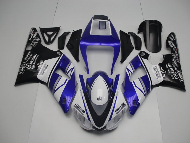 Carene Yamaha R1 98-99 - Blu Bianco Nero