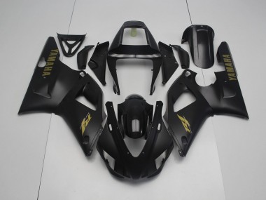 Carene Yamaha R1 98-99 - Nero Opaco Giallo