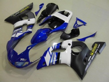 Carene Yamaha R6 98-02 - Blu Bianco & Nero