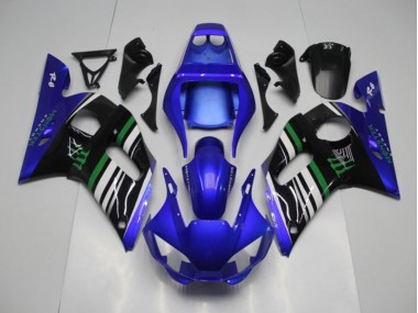 Carene Yamaha R6 98-02 - Blu Monster