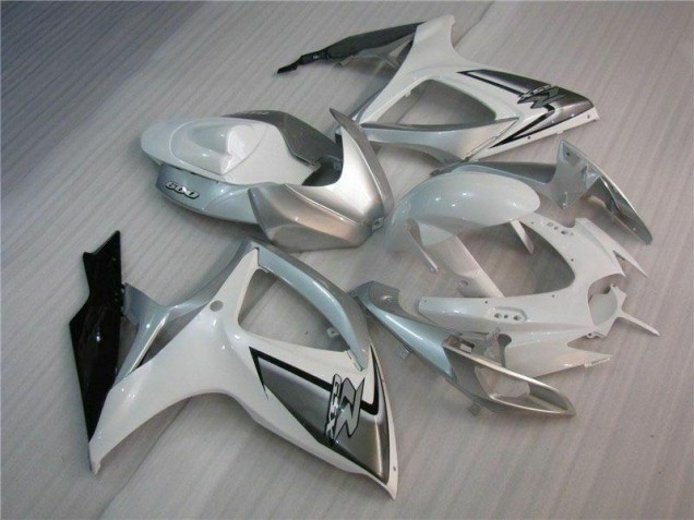 Kit Carenatura Completa Suzuki GSXR 600 / 750 K6 06-07 - Bianco Argento