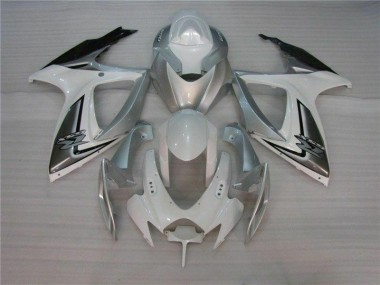 Kit Carenatura Completa Suzuki GSXR 600 / 750 K6 06-07 - Bianco Argento