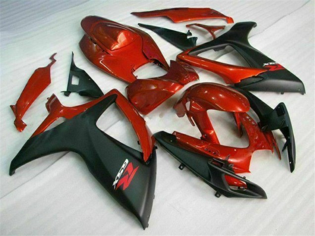 Kit Carenatura Iniezione Suzuki GSXR 600 / 750 K6 06-07 - Rosso Nero