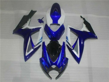 Kit Carene Completa Suzuki GSXR 600 / 750 K6 06-07 - Blu Bianco