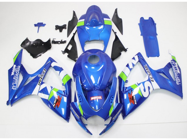 Kit Carene Suzuki GSXR 600 / 750 K6 06-07 - Blu Bianco