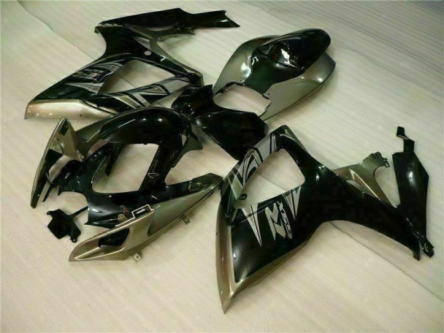 Kit Carene Suzuki GSXR 600 / 750 K6 06-07 - Nero Grigio