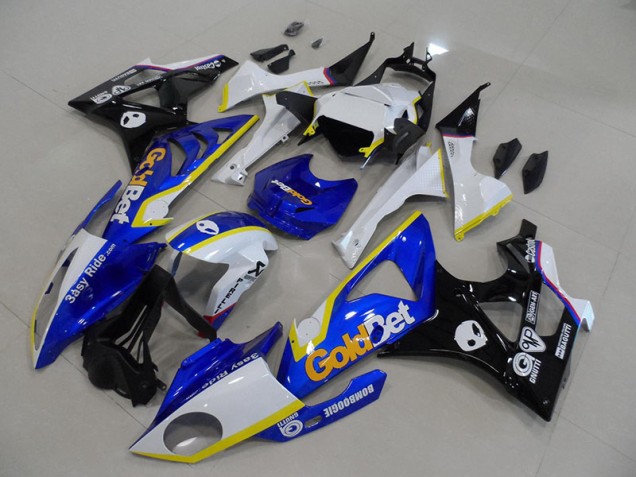 Kits Carenatura Completa BMW S1000RR 09-14 - Blu Bianco GoldBet