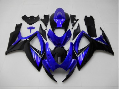 Kits Carenatura Completa Suzuki GSXR 600 / 750 K6 06-07 - Blu Nero