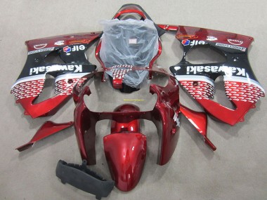 Kits Carenatura Completo ABS Kawasaki ZX6R 00-02 - Rosso