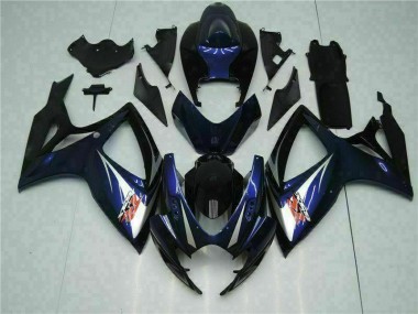 Kits Carenatura Completo ABS Suzuki GSXR 600 / 750 K6 06-07 - Nero Blu