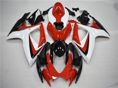 Kits Carene Completa Suzuki GSXR 600 / 750 K6 06-07 - Rosso Nero