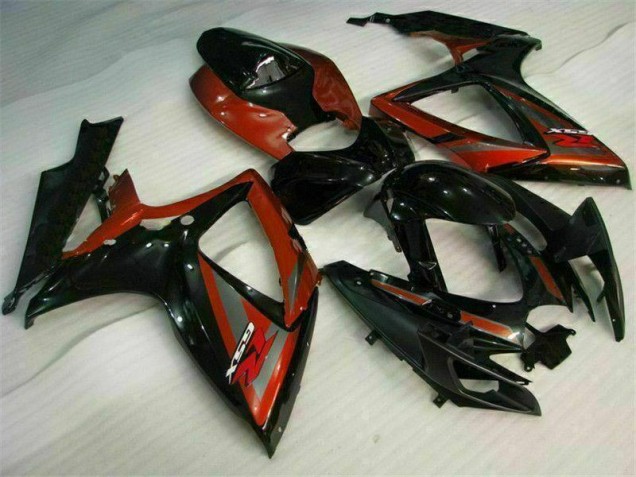 Kits Carene Suzuki GSXR 600 / 750 K6 06-07 - Nero Rosso