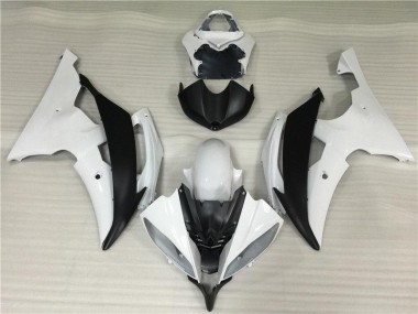 Kits Carene Yamaha R6 08-16 - Bianco Nero